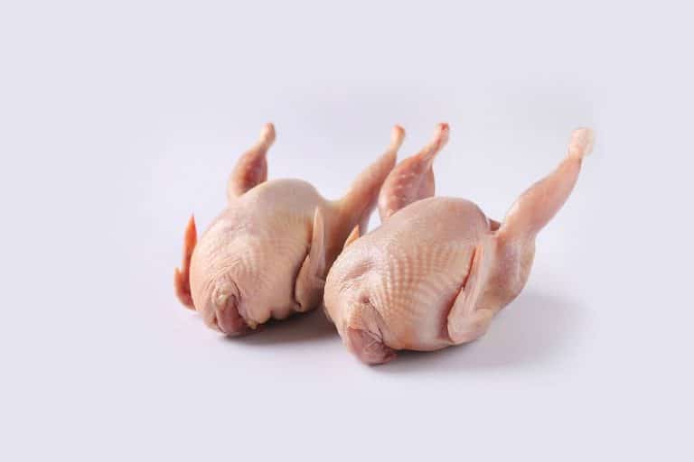 Cailles et Pigeonneaux